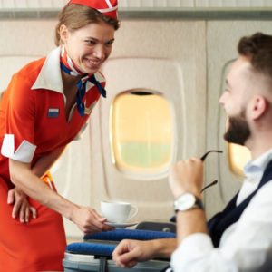 Flight Attendant Training with Customer Support Skills