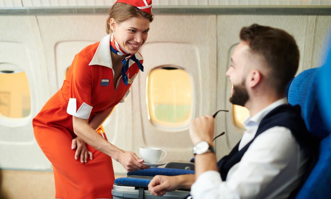 Flight Attendant Training with Customer Support Skills