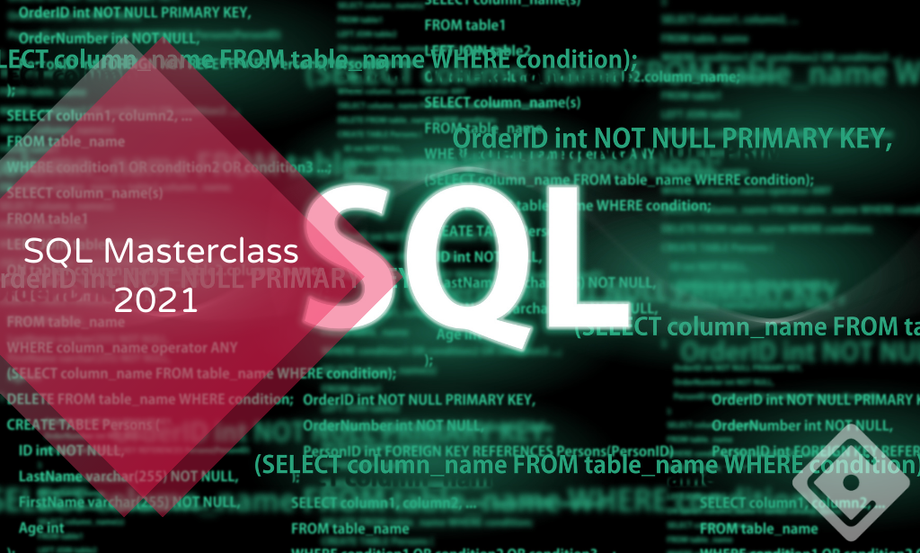 SQL Masterclass 2021