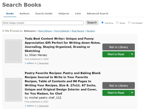Books