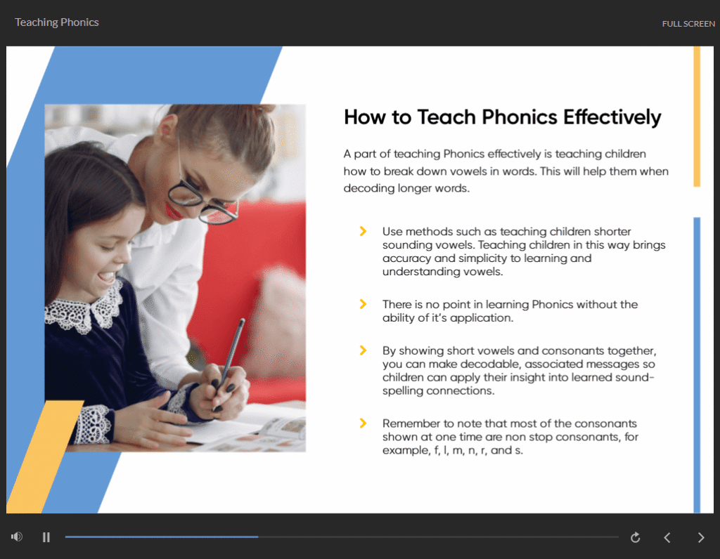 Sneak Peek Teaching Phonics Level 3 Certification (4)