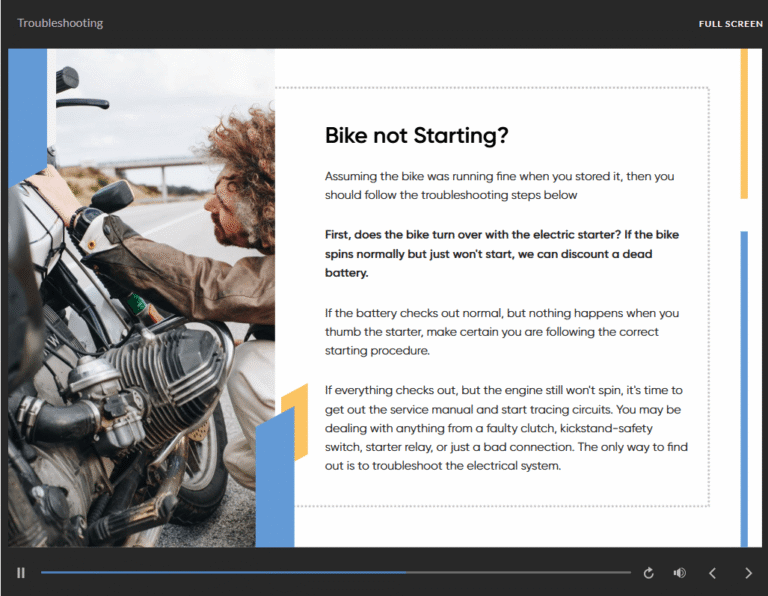 Sneak peek of Motorbike Service and Maintenance Course (4)